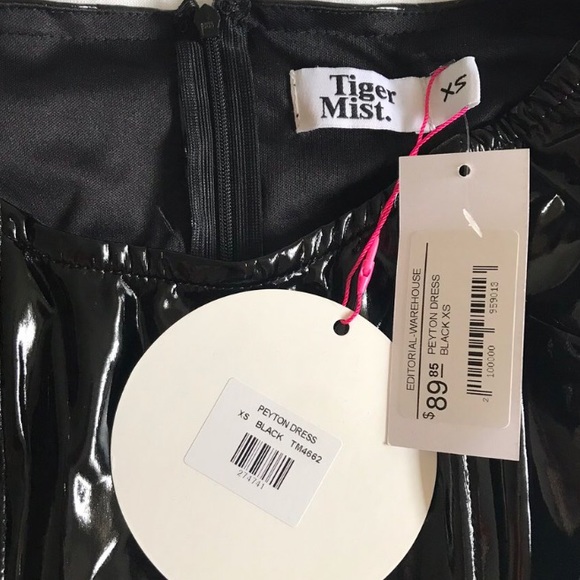 TigerMist PVC mini dress - Picture 3 of 4